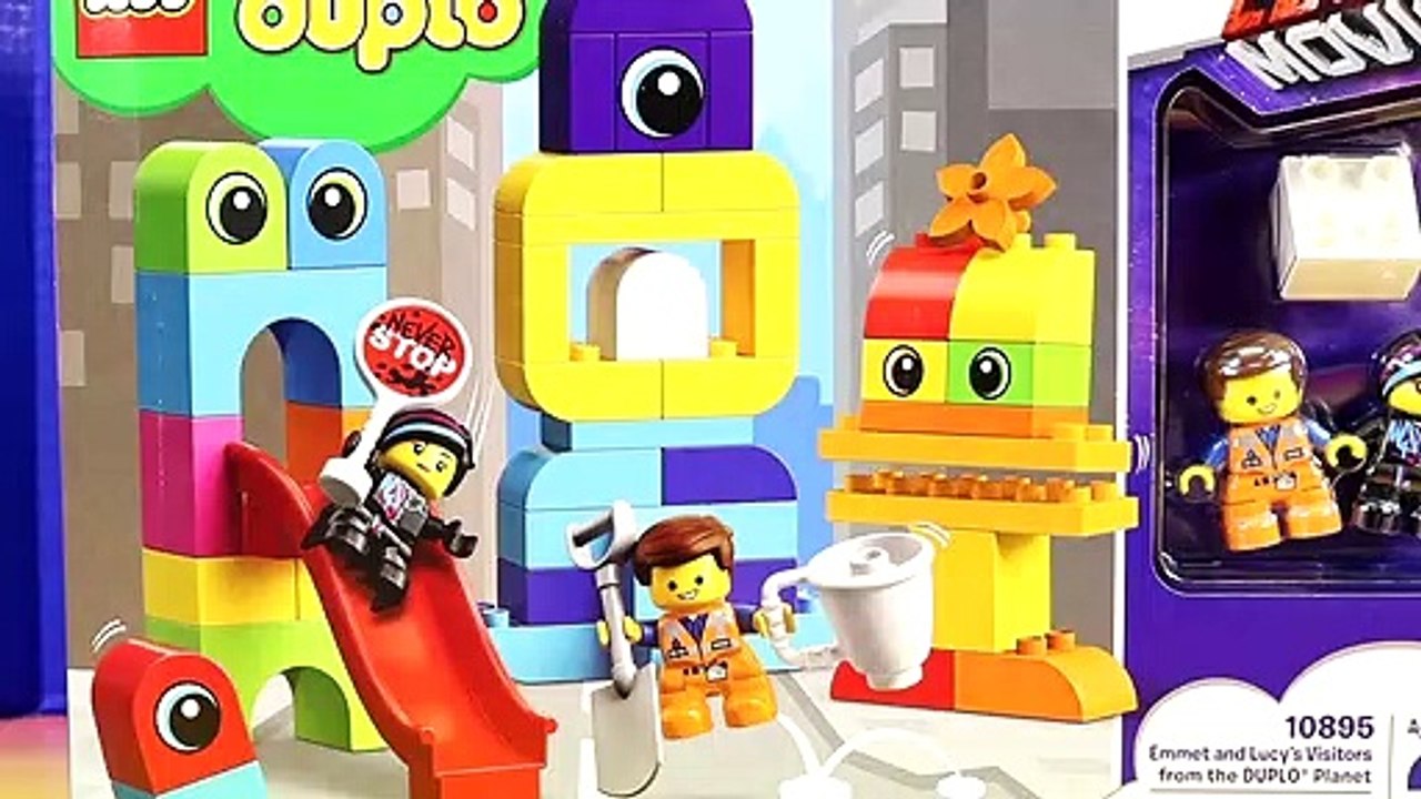 lego duplo emmet and lucy