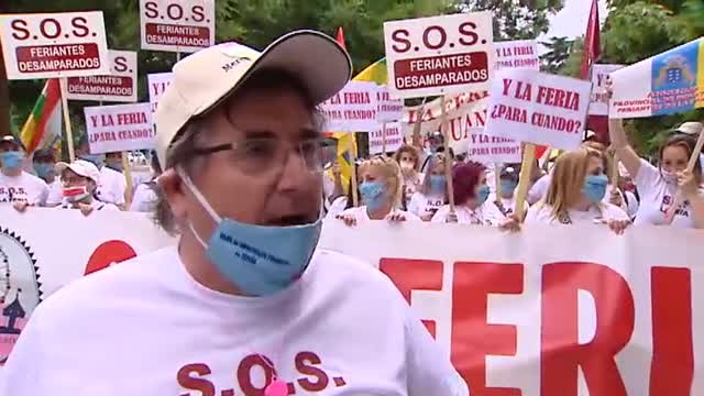 Los feriantes piden a los ayuntamientos que les dejen montar sus atracciones