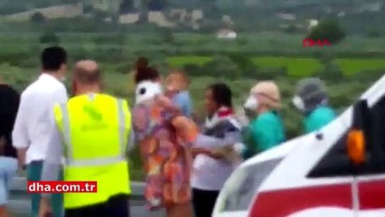 Şarkıcı Alişan ve ailesinin kaza yaptığı yerde yeni görüntüleri