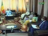 ORTM - Entretien entre le Président de l'Assemblée nationale, des chefs traditionnels et les ambassadeurs des Etats Unies et de l’Algérie au Malinies et de l’Algérie au Mali