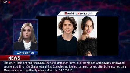 Timothée Chalamet and Eiza González Spark Romance Rumors ...