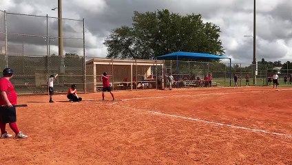 Some Razzle Dazzle Base Running at Special Olympics Softball State Finals.