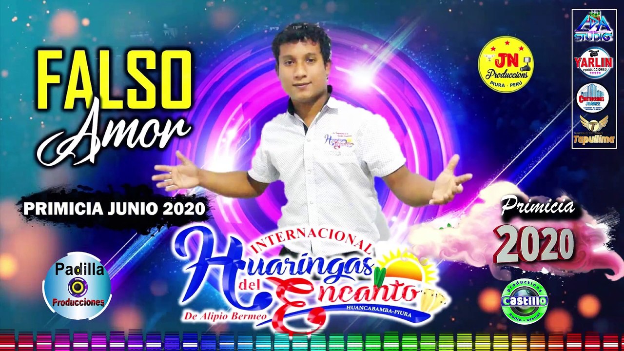 HUARINGAS DEL ENCANTO - FALSO AMOR - PRIMICIA 2020 (Padilla Producciones)