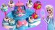 Disney Frozen Elsa's Ballroom Glitzi Globes with Magical Giant Snow Glitzi Globe - Toy Surprise Eggs