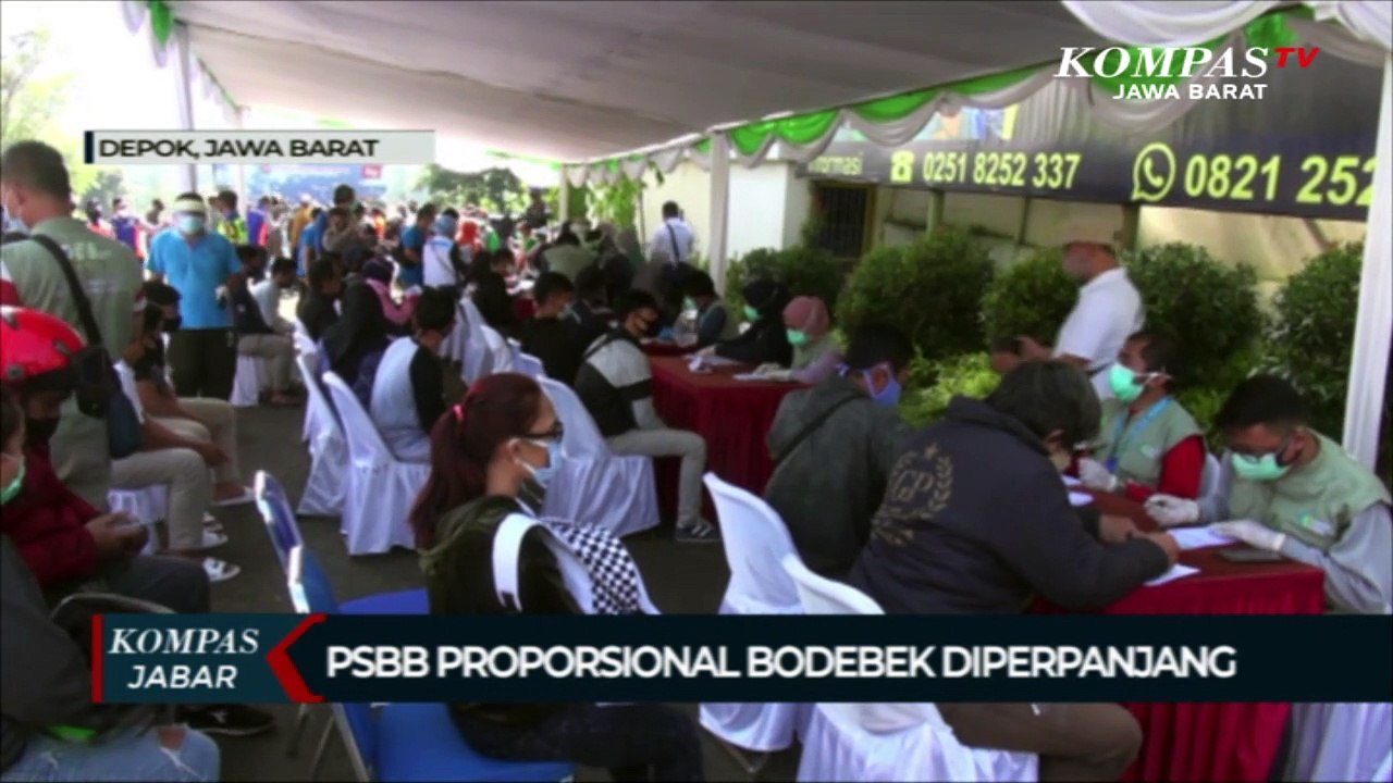 PSBB Proporsional Bodebek Diperpanjang