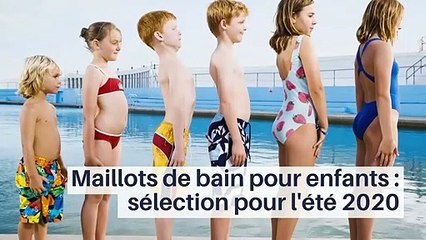 Maillots De Bain Pour Enfants : Sélection Pour L'été 2020