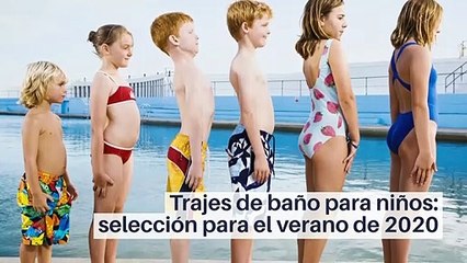 Trajes De Baño Para Niños: Selección Para El Verano De 2020