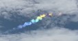 Japon : un « arc-en-ciel de feu » au milieu des nuages, un phénomène atmosphérique rarissime