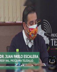 Autoridades del Ministerio de Salud informaron que el centro de llamadas o Ca...