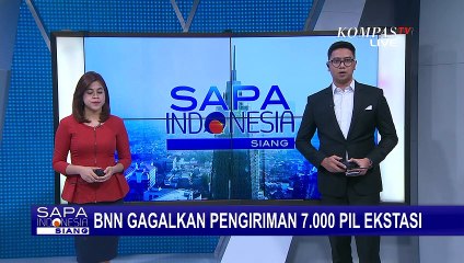 Tải video: BNN Gagalkan Pengiriman 7.000 Pil Ekstasi