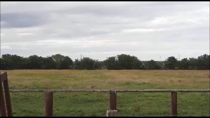 Controlled explosion of a Second World War bomb in West Boldon