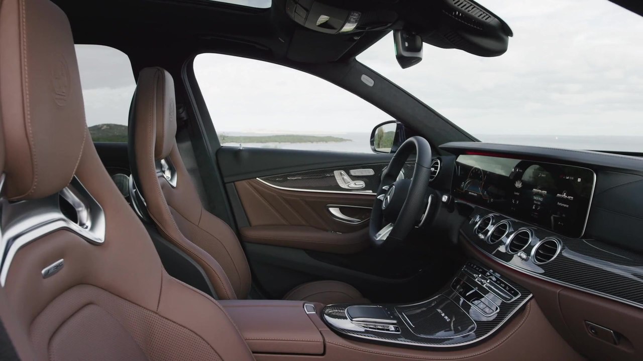 Der neue Mercedes-AMG E 63 S 4MATIC+ T-Modell - Edles Interieur mit sportlicher Note und hohem Langstreckenkomfort