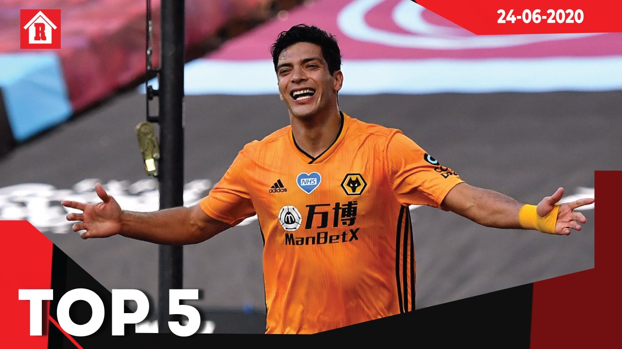 Gol de Raúl Jiménez dio la victoria a Wolves sobre Bournemouth l Top 5