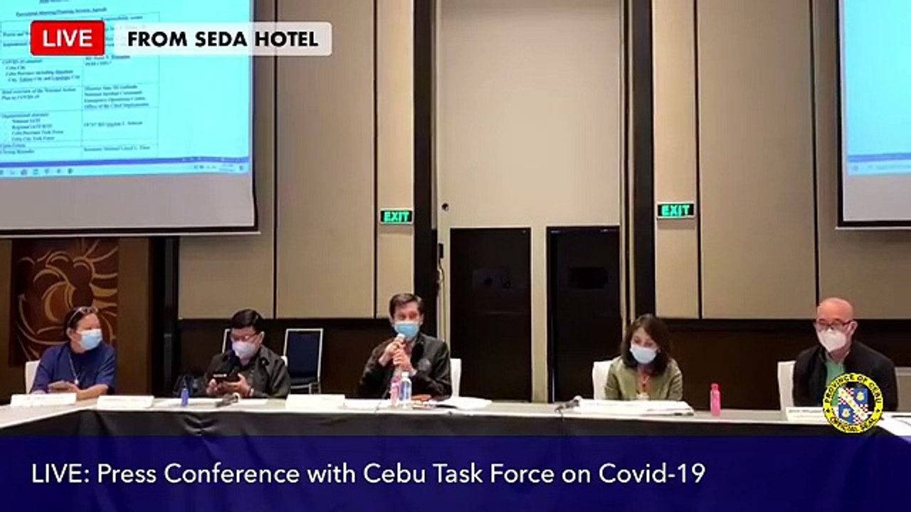 Press Conference of Cimatu with Cebu Leaders (June 24, 2020)