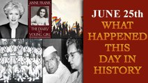 June 25th: Some major events that happened on this day in history | Oneindia News