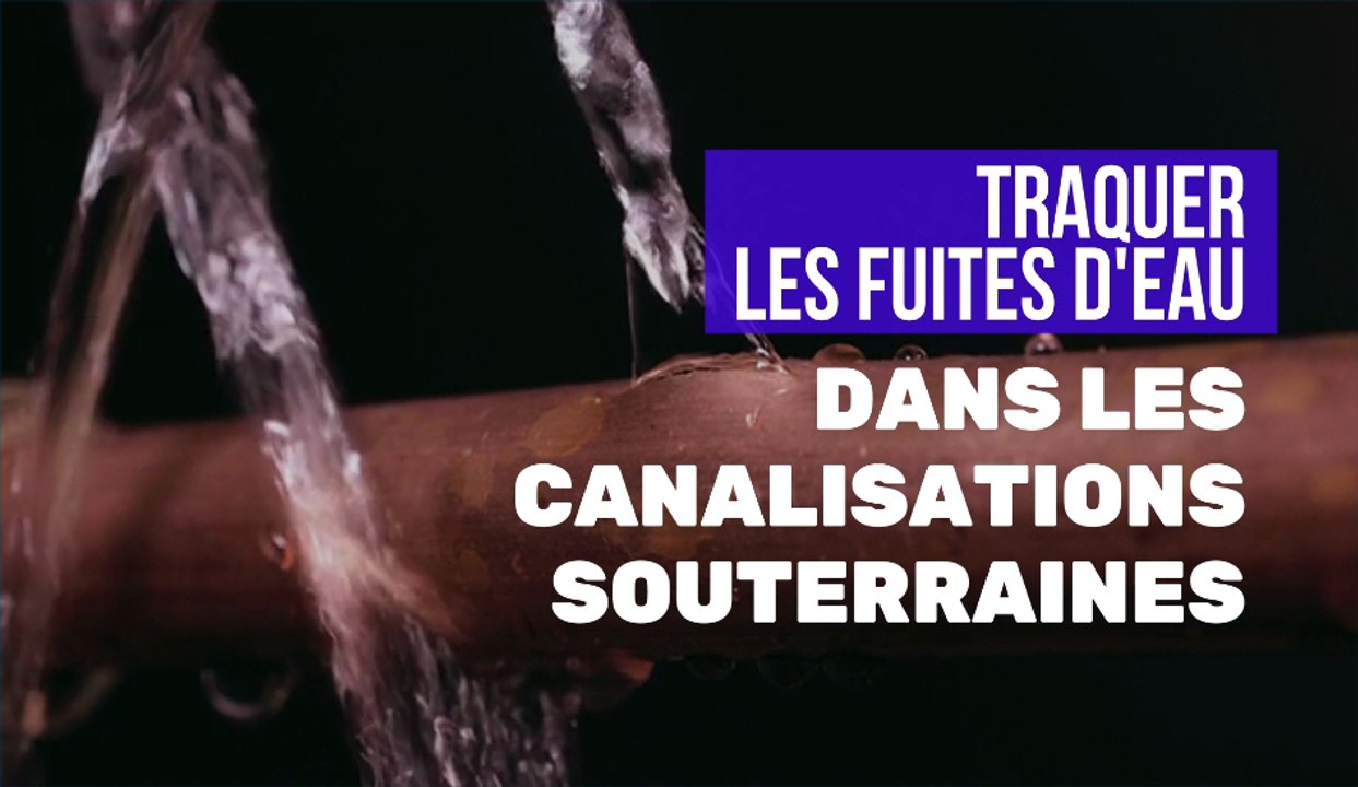 Traquer les fuites d'eau dans les canalisations souterraines