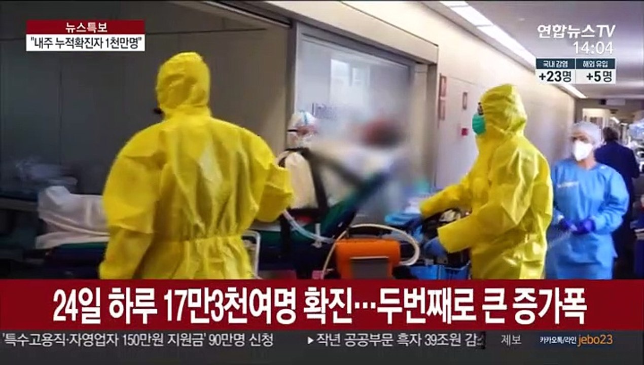 WHO "내주 누적확진 1천만명"…화약고 된 빈곤국
