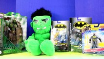 Hulk Family And Batman Family New Figures For Collection ! Superhero Toys