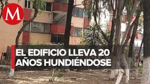 Familias desalojan edificio en Lindavista tras el sismo que se vivió ayer