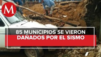 Sigue el recuento de los daños en Oaxaca tras el terremoto