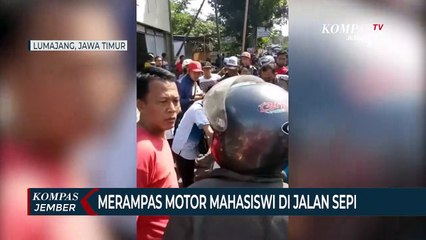 BBM Motor Habis, Begal Ditangkap Polisi