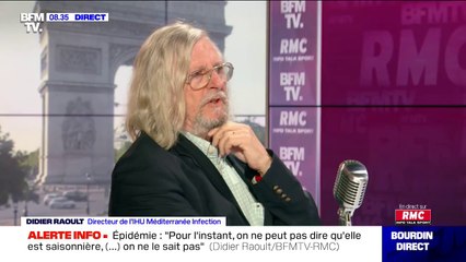 Pr Didier Raoult: "C'est évident qu'il y a des conflits d'intérêts" entre les chercheurs et l'industrie pharmaceutique