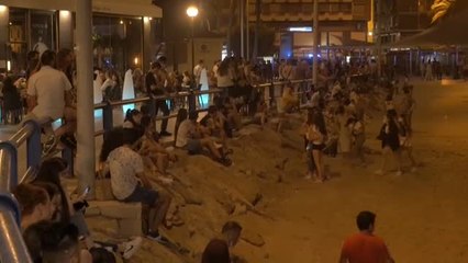 Deslucida Nit de la Cremá en Alicante