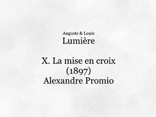 X. La mise en croix (X. La crucifixión) [1898]