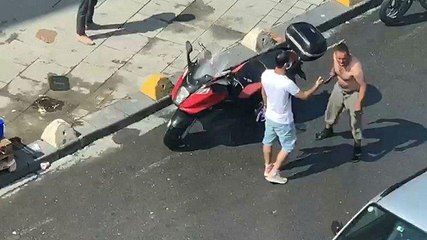 Kadıköy'de korku dolu anlar