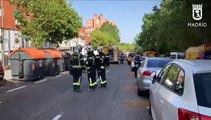 Una mujer de 59 años hospitalizada en estado grave por un incendio en una vivienda en Puente de Vallecas (Madrid)