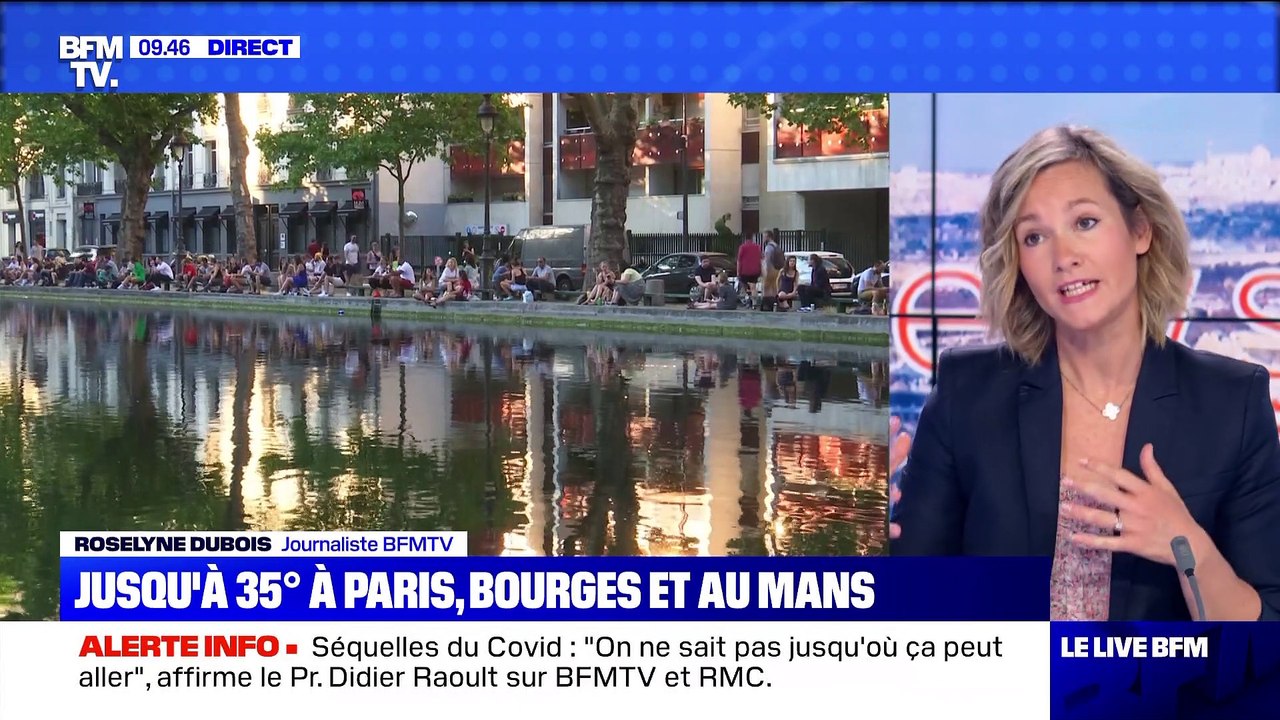 Jusqu'à 35° à Paris, Bourges et au Mans (2) - 25/06