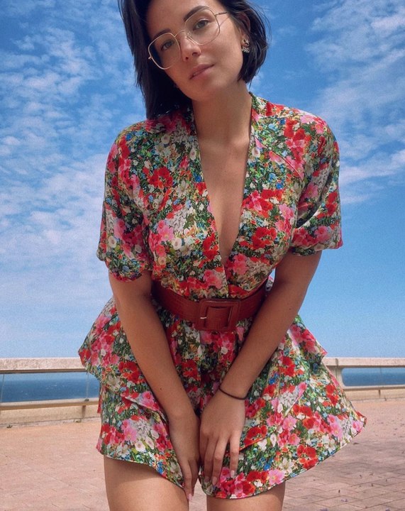 Agathe Auproux prend un cliché d'elle en sueur après une séance de sport !