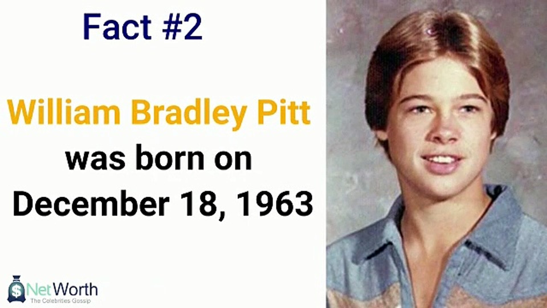 ⁣Brad Pitt Net Worth, Age, Height, Weight and Family Details