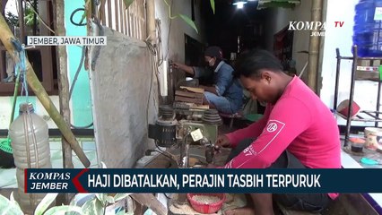 Haji dan Umroh Ditunda, Perajin Tasbih Terpuruk