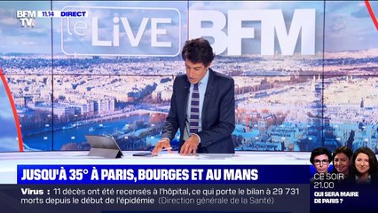 Jusqu'à 35° à Paris, Bourges et au Mans (4) - 25/06