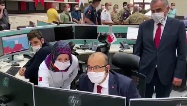 Acil çağrıların tek merkezden yönetileceği 112 Acil Çağrı Merkezi hizmete girdi - TRABZON