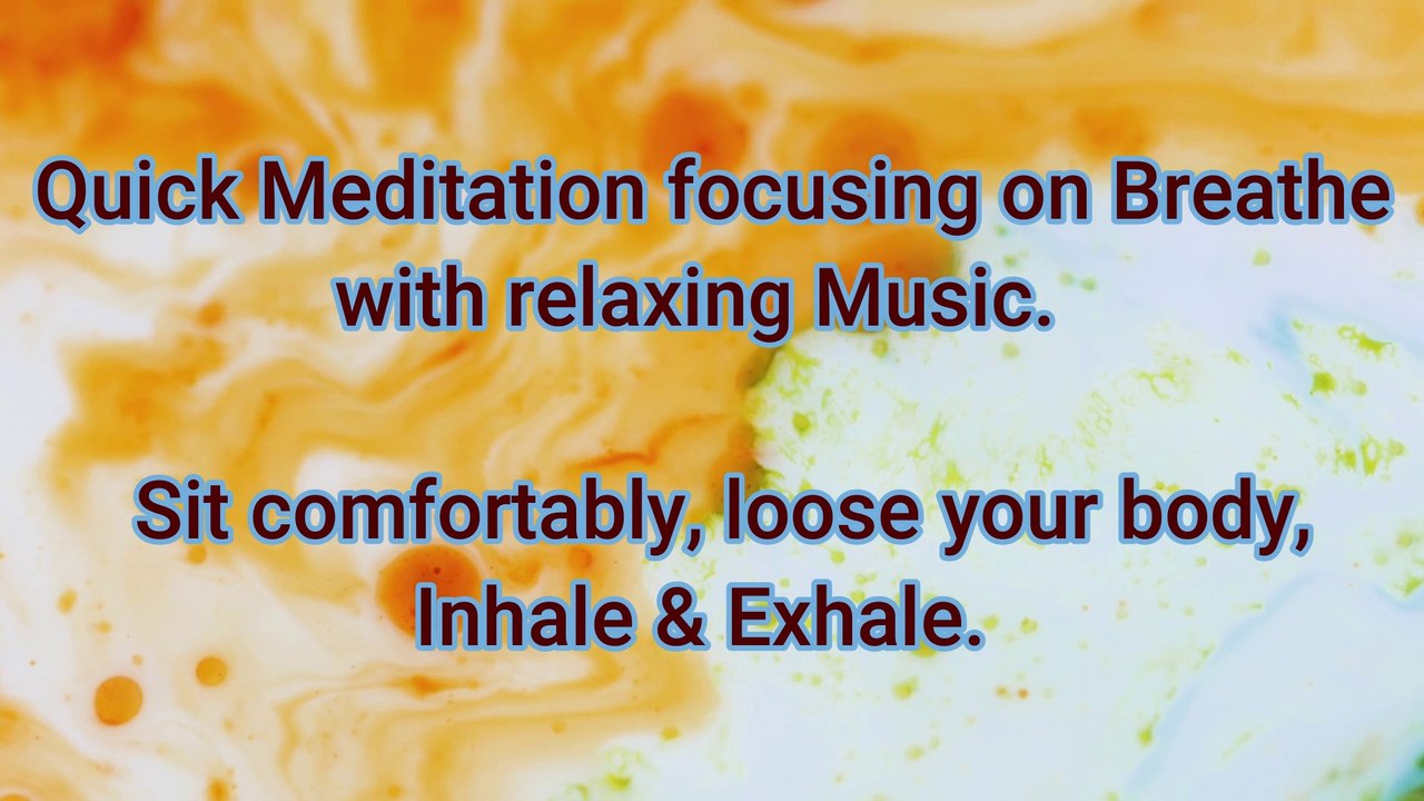 Quick Meditation for Stress Relief, Anywhere, Anytime, Relaxing music, Relaxing Meditation Music, Soothing Music, Soothing Meditation Music (Meditation)