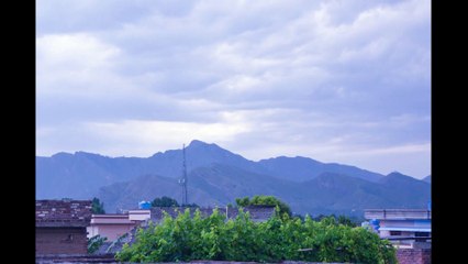 Time lapse in cloudy weather
