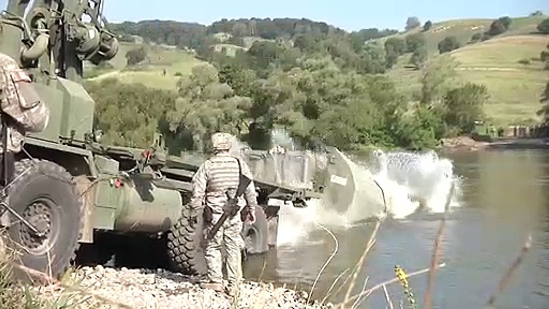 Awesome US Army Engineers Rapid Build Bridge