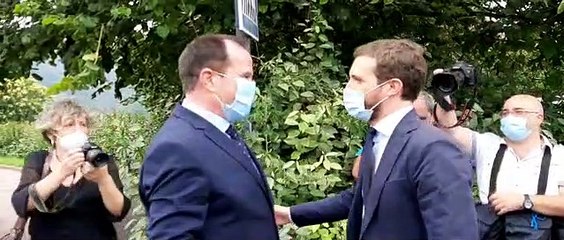 Homenaje a Manuel Zamarreño, concejal del PP asesinado por ETA en Rentería hace 22 años