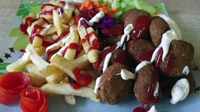 How to Make Falafel | Falafel Recipe | Chickpea Fritter Recipe