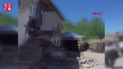 Depremin merkezi Özalp'ten ilk görüntüler