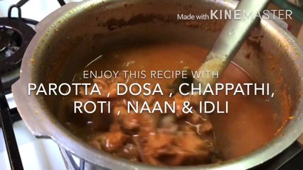 Madurai special chicken Salna | மதுரை முனியாண்டி விலாஸ் ஸ்டைல் சிக்கன் சால்னா | 15 |25-06-20 |