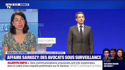 Des communications d'avocats ont été examinées dans le cadre d'une enquête préliminaire visant Nicolas Sarkozy