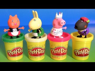 Download Video: Play Doh Sparkle Glitter Peppa Pig Storytime SURPRISE - Play Doh con Brilho Glitter Brillante