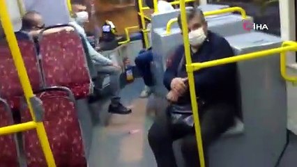 Geç geldi diye otobüsü taşladılar