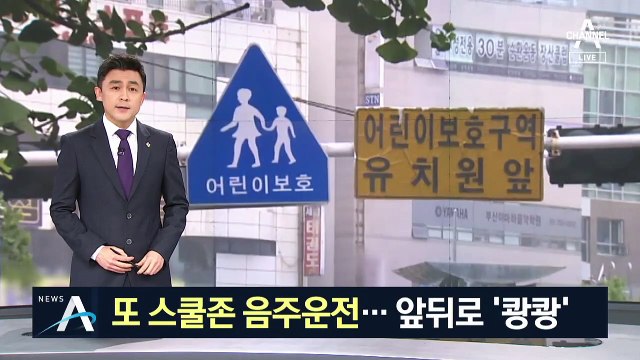 또 스쿨존 음주운전…인명 피해 없어 ‘민식이법’ 적용 안 돼