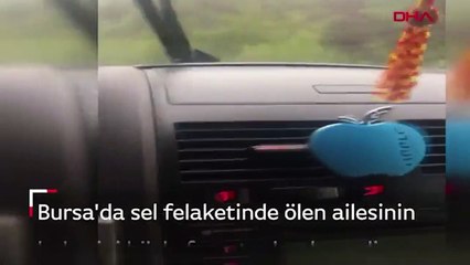 Selde yakınlarını kaybeden kişinin yardım istediği anlar kameralara böyle yansıdı