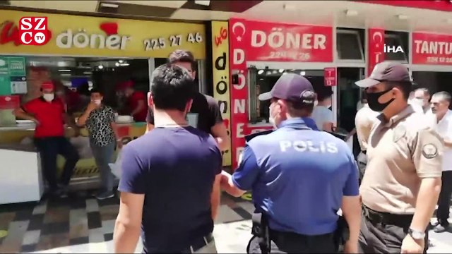 Maskem aracımda dedi, ceza yemekten kurtulamadı