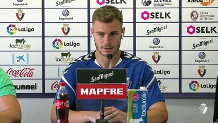 Declaraciones del jugador de Osasuna Toni Lato tras ganar al Alavés en Vitoria